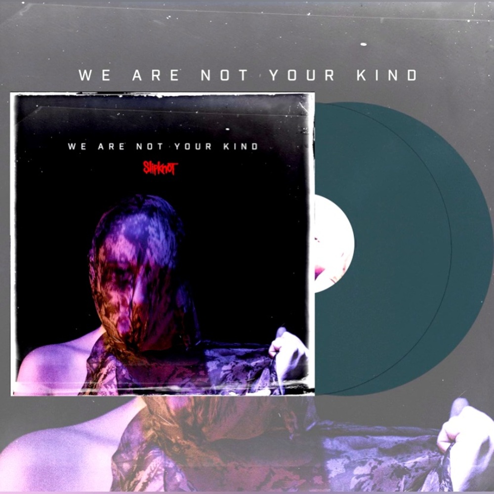 Slipknot. We Are Not Your Kind (Light Blue Vinyl). Color vinyl. NEW!!!